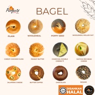Halal Bagel  Freshly baked Perfecto Bakery