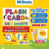 Flash Card Book - Smart Learning Cards According to Glenn Doman Early Education Method - English Let