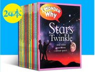 สินค้าพร้อมส่ง I Wonder Why 24 Books หนังสือที่รวบรวมคำถามยอดฮิตพร้อมคำตอบของเด็กๆที่ชอบถามเป็นเรื่อ