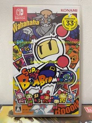 《今日快閃價》（中古二手）日版 Switch NS遊戲 炸彈人 超級炸彈人R SUPER BOMBERMAN R / SUPER BOMBER MAN 中英日文版 （可1-8人遊戲 派對遊戲 多人遊戲 Party Game）