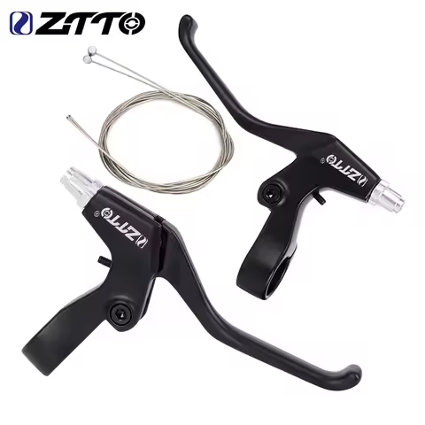 ZTTO Aluminum Alloy Bicycle Brake Lever for MTB V Brake Mountain Bike Mechanical Line Pulling Disc B