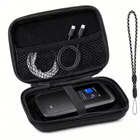 Hard Carrying EVA CaseHard Travel Case For NETGEAR Nighthawk M7 5G Portable WiFi Router Shockproof T