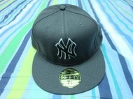 NEW ERA 紐約洋基 NY 基本款 MLB 美國職棒大聯盟 59 FIFTY 黑 灰 白 帽子 棒球帽 全新正品