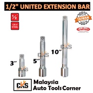 United 1/2" Extension Bar 3" 5" 10" Sambung Panjang Extension Socket Box