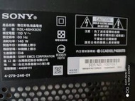 Sony 46吋液晶電視型號KDL-46HX820面板破裂全機拆賣