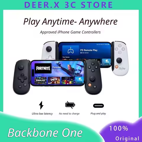 Backbone One 2nd Gen Mobile Game Controller Stretchable For Iphone 15 16 17 Android Type C Plug And