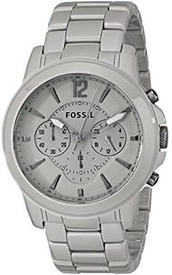 Fossil Watches, Men s Grant Chronograph Ceramic Watch Stone Grey