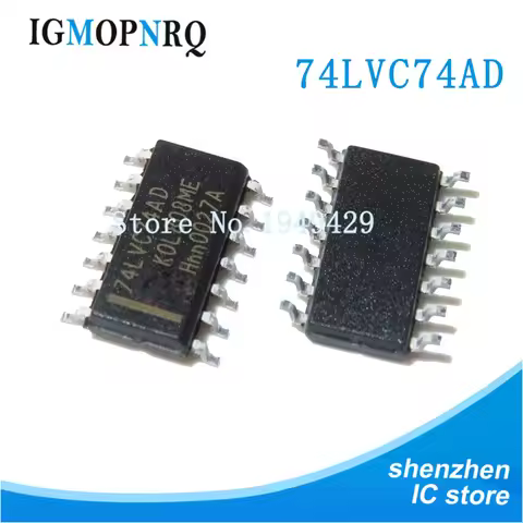 10pcs 74LVC74AD SOP-14 74LVC74 SOP14 74LVC74D SOP New
