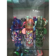 HIJAU Smiggle Spritz Drink Bottle Green Blue orange