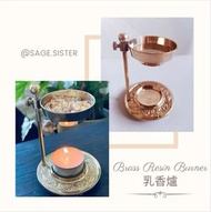 加送20g乳香💝乳香爐 Brass Resin Burner～with 20g Frankincense for free