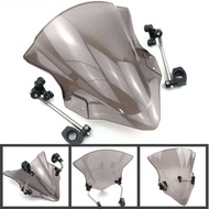 3 For Kawasaki Motorcycle Windshield Windscreen Deflectors Z1000 Z800 Z250 Z300 Z750 Z750r Er4n E