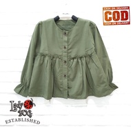 JUAN LUIS - WOVEN GIRLS' BLOUSE AGES 1-14 YEARS - REBECCA BLOUSE