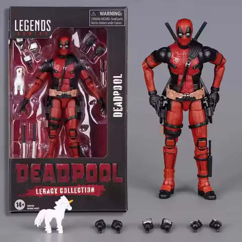 Shf Deadpool 3 Action Figures Movie Version X-Men Wade Winston Wilson Figures Pvc Movable Collection