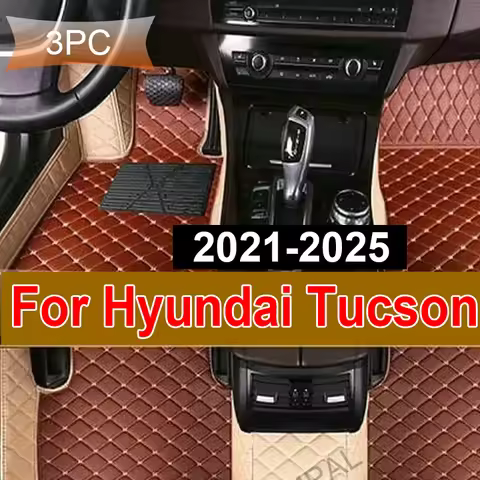 Car Floor Mats For Hyundai Tucson NX4 2021~2025 2021 2022 2023 2024 2025 Car Accessories