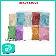 Fine powder glitter 60grits 0.3mm 50g pack