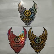 Yamaha LEXI Cutting Visor Sticker Size 15x20 Cm