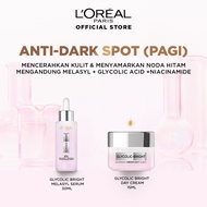 [BIG SIZE] Loreal Paris 2 Pcs Paket Skincare Set Serum & Sunscreen |  Brightening Dark Spot Acne Glo