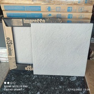 KERAMIK LANTAI 40X40 KASAR ROCKI GREY