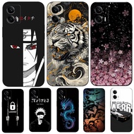 Case For Motorola G53 G73 5G MOTO Case Soft Silicone phone Cover Naruto UchihaItachi