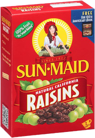 Sun-Maid Raisins ลูกเกด ตรา ซันเมด Sweet California Sunmaid Raisins Healty Snack