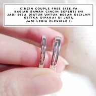 "TERLARIS" CINCIN COUPLE TITANIUM CINCIN COUPLE PERAK CINCIN PRIA