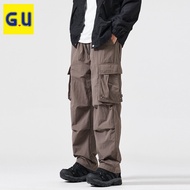 GU | กางเกงคาร์โก้ร่มทหาร