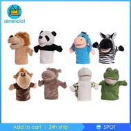 [Almencla1] Animal Hand Puppets with Movable Mouth, Kids Puppets Educational Toys for Telling Play Ages 2+ Kids