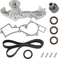 3.3L Engine Timing Belt with Water Pump, Compatible with 1996-2004 Nissan Pathfinder Frontier Xterra
