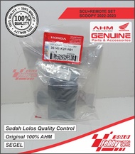 SCU+REMOTE SET HONDA SCOOPY 2022-2023 35141-K2F-N91 ORIGINAL AHM