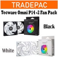 Tecware Omni P14, 2 Pack Black/White Cooling Fan