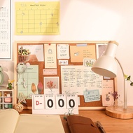 Wooden board with notes, photo hanging, decoration F10 - H6