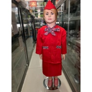 Ready for Children's Flight Attendant Professional Uniforms Children's Flight Attendant Costumes Chi