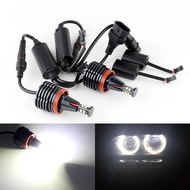 2pcs H8 Error Free LED Angel Eyes Light Headlight Lamp Halo Bright Fog Light Bulbs white For BMW E90