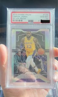 2019 Panini Prizm LeBron James Silver Prizm #129