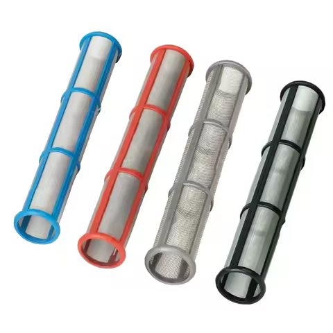 1pc Airless Paint Sprayers Pump Long Manifold Filter 30/60/100/200 Mesh Spray Gun Filter For Paintin