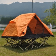 Ultra-Light Tent Two-in-One Off-Ground Tent, Double Camp Bed Tent, Off-Ground Huba Tent Without Camp