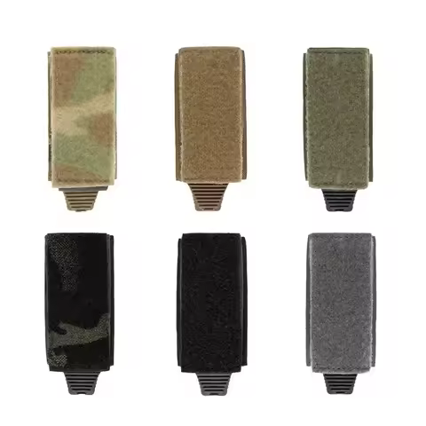 Tactical 9mm Mag Pouch Airsoft Single Magazine Bag Gear Magazine Ammo Molle Pouch Holder Hunting Equ
