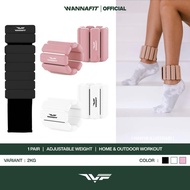 Ready WANNAFIT Adjustable Wrist and Ankle Weight Bracelet 2kg Single Hand and Foot Weight Bracelet