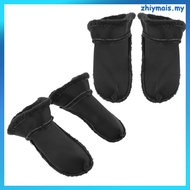 Women's Liners Foot Warmers - Boot Inserts | 2 Pairs | 25x8.6x1 cm | Black