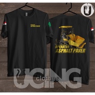 T-shirt Asphalt Paver Operator Asphalt Paver T-Shirt Distro