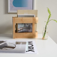 【Gudee】ORSON 文件小物收納架 (深棕色/原竹色)