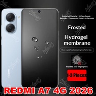 For REDMI A7 4G 1-3Pcs Matte Hydrogel Film For Redmi A7 Pro RedmiA7 Redmi A 7 Pro 4G 5G 2026 Frosted