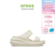 CROCS รองเท้าแตะผู้ใหญ่ CRUSH SANDAL รุ่น 2076702Y2 - BONE