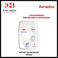 EUROPACE EWH138 MULTI-POINT INSTANT WATER HEATER - 1 YEAR MANUFACTURER WARRANTY + FREE DELIVERY