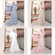 Gamis ALDRIGE set syari original By Arniz collection