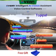 Evean Intelligent AI Voice Control Software For Car Android Radio Toppal app