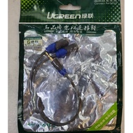 UGREEN 3.5mm Male to Dual 3.5mm Female Audio Splitter Cable – 25cm (10533)