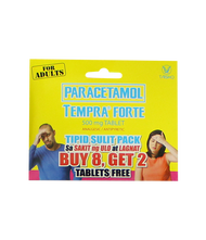 TEMPRA FORTE 500 mg BUY 8 GET 2 TABLETS FOR FREE !