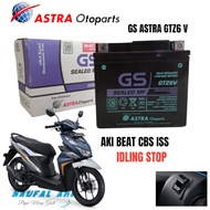 Aki Motor Honda Beat Idling Stop Gs Astra Gtz6V Aki Kering