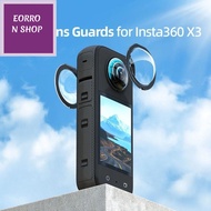 EORRON กล้องแอคชั่นแคม 1คู่คะ ตัวป้องกันเลนส์แบบเหนียว สำหรับ X2 360ม็อด ที่ครอบป้องกัน สำหรับ Insta360 LENS guards สำหรับ Insta360เลนส์ป้องกัน สำหรับ Insta360เลนส์คู่ สำหรับ Insta360ฝาปิดเลนส์